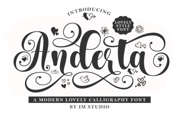 Anderta Font Review: A Timeless Script for Brand Identity