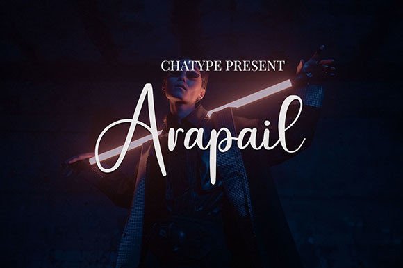 Arapail Font: The Handwritten Typeface for Clear Campaigns