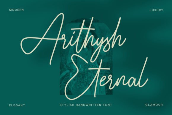 Arithysh Eternal: A Handwritten Font for Modern Branding