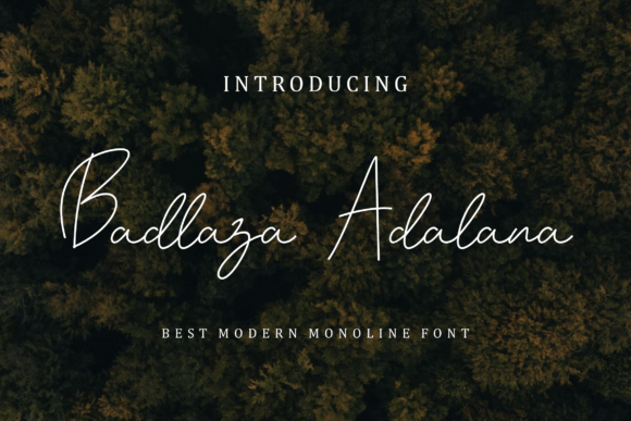 Badlaza Adalana: A Handwritten Typeface for Editorial Design