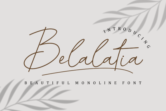 Belalatia: The Authentic Script Font for Handmade Brands