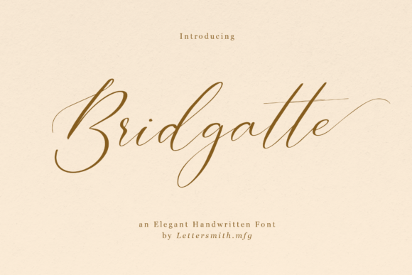 Bridgatte Font Review: Elevating Small Business Branding