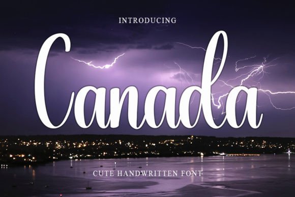 Canada Font: Elevating Brand Identity with Elegant Handwriting