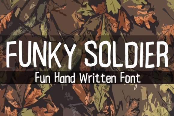 Funky Soldier: A Playful Handwritten Font for Modern Web Design
