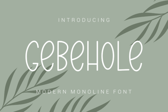 Gebehole Font Review: A Handwritten Typeface for Web Design
