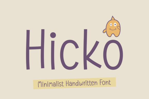 Hicko: The Minimalist Handwritten Font for Clear Campaigns