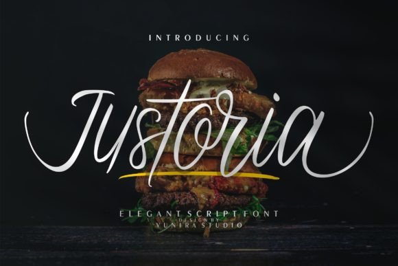 Justoria: The Handwritten Typeface for Scroll-Stopping Marketing