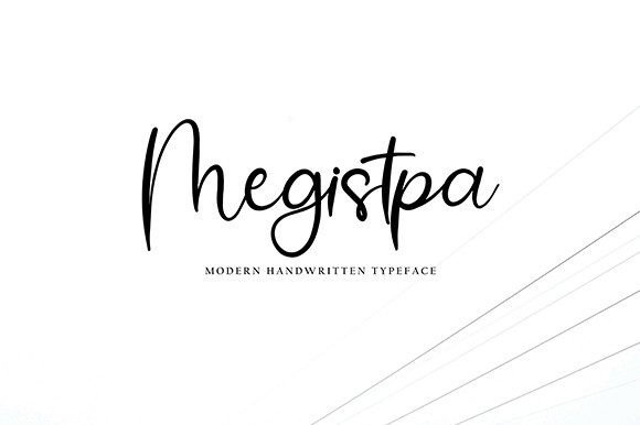 Megistpa: A Flowing Typeface for Modern Editorial Design