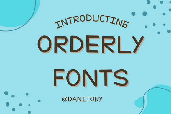 Orderly: A Whimsical Handwritten Font for Branding