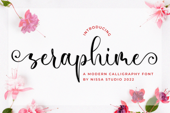 Seraphime: An Elegant Script Font for Editorial Design