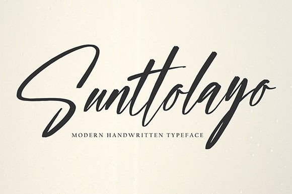 Sunttolayo Font Review: A Script Typeface for Web Design