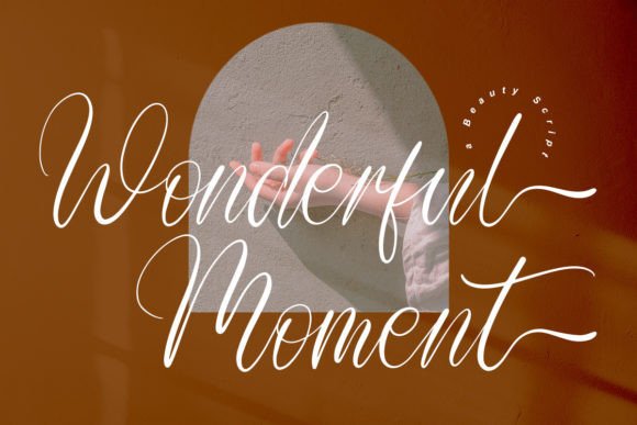 Wonderful Moment: A Script Font for Editorial Impact